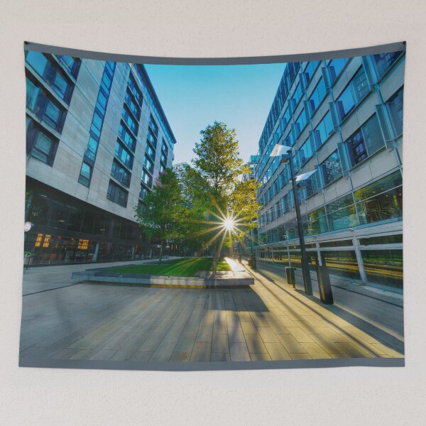 Item preview, Sheffield Millennium Square Sunset designed and sold by Alisonchambers2.