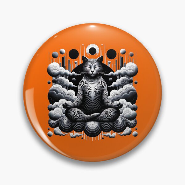 Item preview, Contemplative Cat designed and sold by Yogimeister.