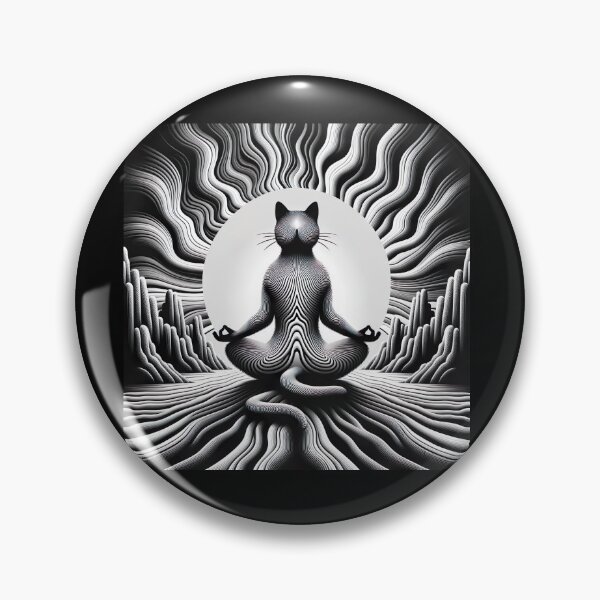 Item preview, Contemplative Cat designed and sold by Yogimeister.