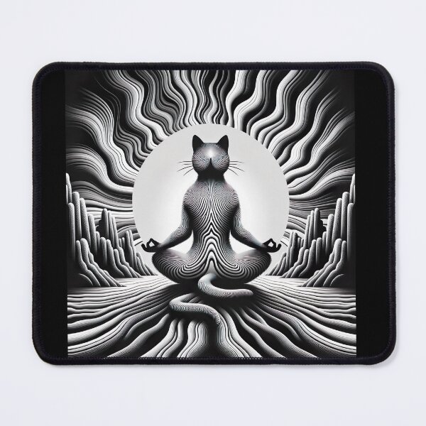 Item preview, Contemplative Cat designed and sold by Yogimeister.