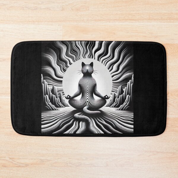 Item preview, Contemplative Cat designed and sold by Yogimeister.