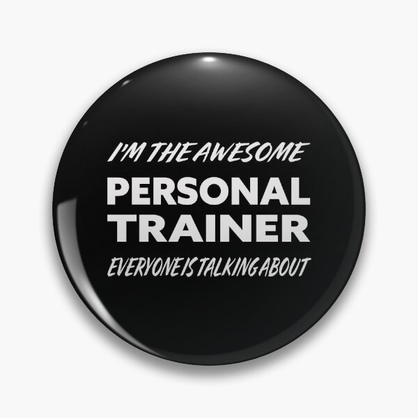 Item preview, I'm The Awesome PERSONAL TRAINER Everyone Is Talking About White designed and sold by teecraftstudios.