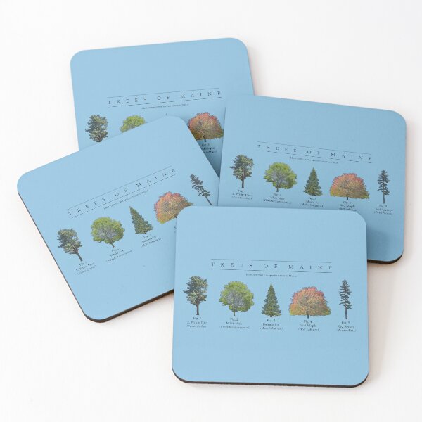 Item preview, Trees of Maine designed and sold by Atmospheric Comics Company.