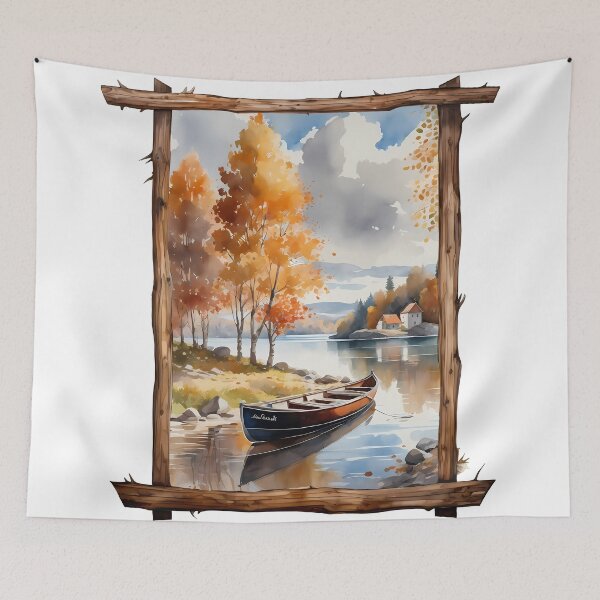 Item preview, The Dance of the Leaves: Digital Works that Capture the Magic of Autumn Forests and Rivers designed and sold by Artedig.