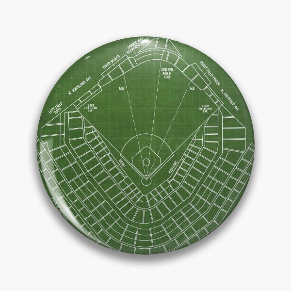 Item preview, Wrigley Field (Green Version) designed and sold by BGALAXY.