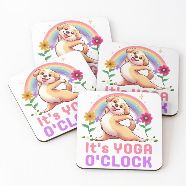 Item preview, Dog Yoga Pose - Kawaii Corgi Yoga designed and sold by JessArty ⭐⭐⭐⭐⭐.