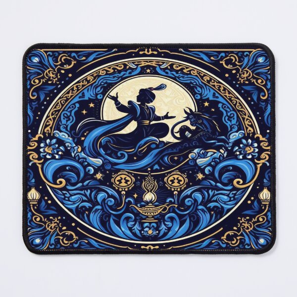 Item preview, Aladdin and Jasmine the genie of the lamp drawings and animation designed and sold by Marcossite.