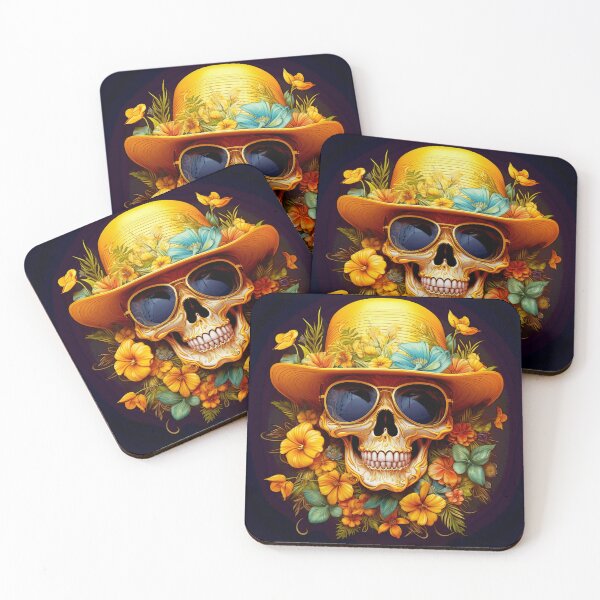 Item preview, Sunshine Shades Skull designed and sold by mittie101.