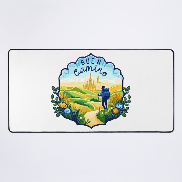 Item preview, El Camino ¡BUEN CAMINO! Camino de Santiago - Shirt, Hat, Button, Pin, Sticker, etc designed and sold by cloudhiker.