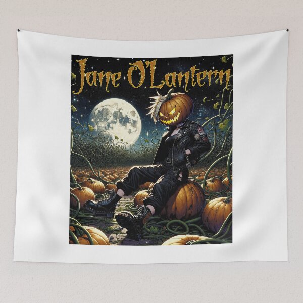 Item preview, Jane O'Lantern - Calabaza punk designed and sold by Matthew Kinnersly.
