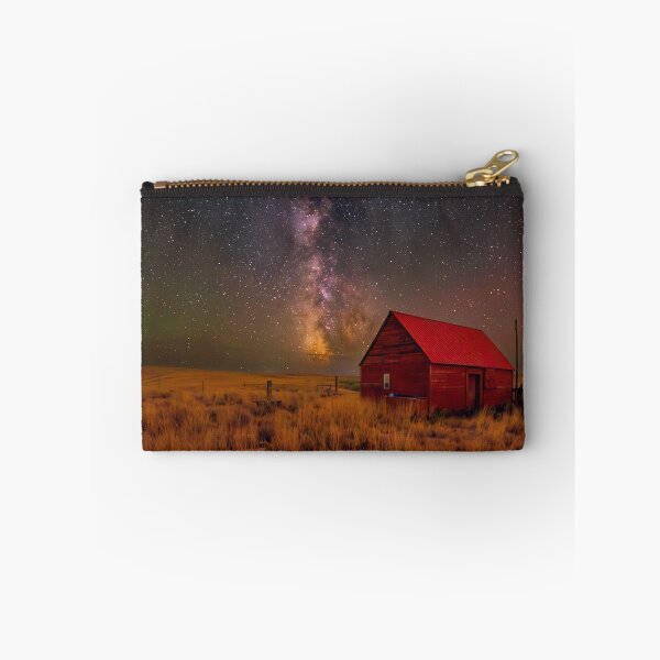Item preview, Milky Way Galaxy over a Red Barn designed and sold by KristaNature.