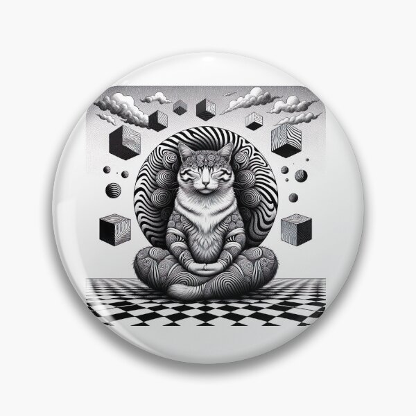 Item preview, Contemplative Cat designed and sold by Yogimeister.