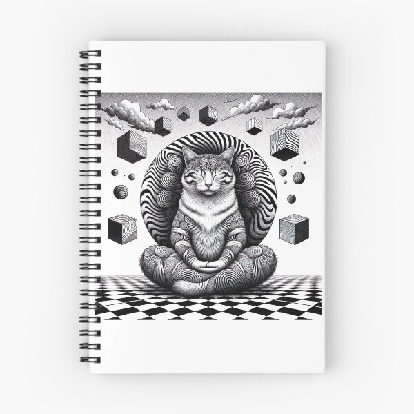Item preview, Contemplative Cat designed and sold by Yogimeister.