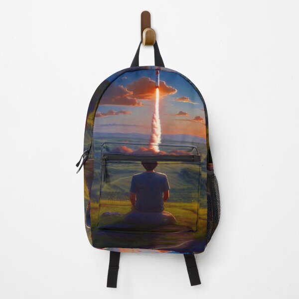 Item preview, Boy looks at the space rocket launch designed and sold by M-Y-A-R-T-.