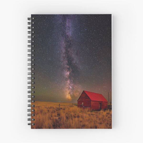 Item preview, Milky Way Galaxy over a Red Barn designed and sold by KristaNature.