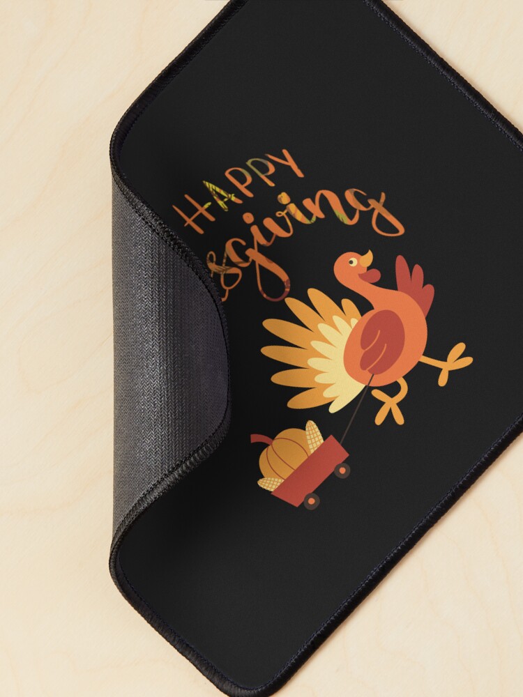 Thumbnail 2 of 5, Mouse Pad, Happy Thanksgiving designed and sold by Designfs.