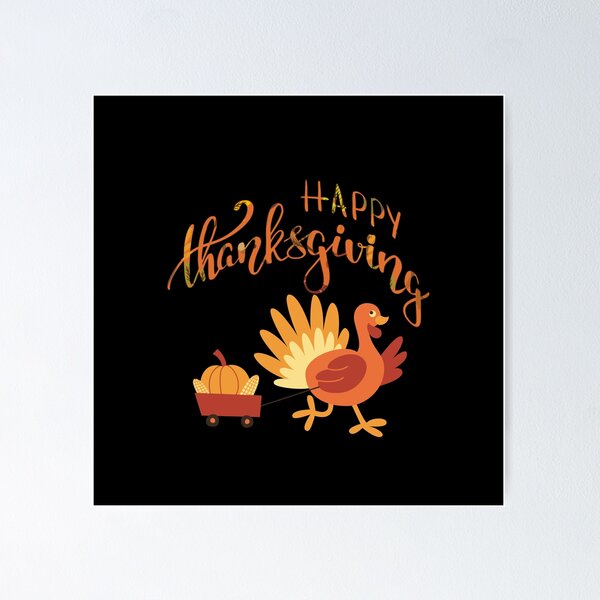 Item preview, Happy Thanksgiving designed and sold by Designfs.