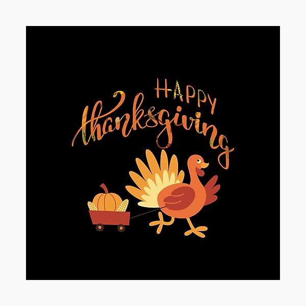 Item preview, Happy Thanksgiving designed and sold by Designfs.