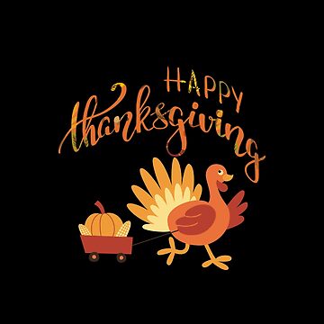 Artwork thumbnail, Happy Thanksgiving by Designfs