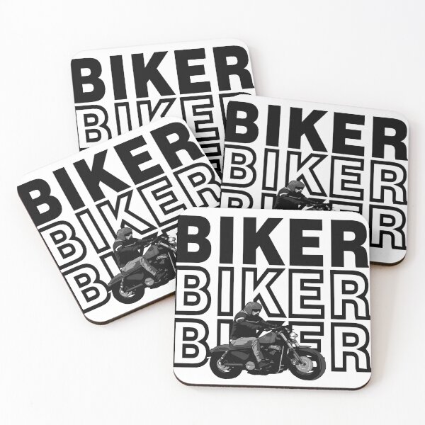 Item preview, Biker (Black and White) designed and sold by Ekinox.