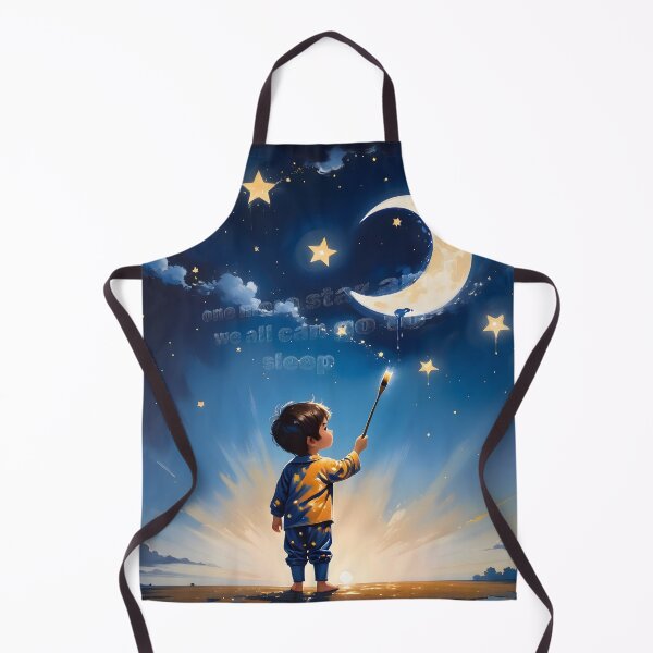 Item preview, When the sun sets, a little boy paints the night sky designed and sold by CoolVisionStd.