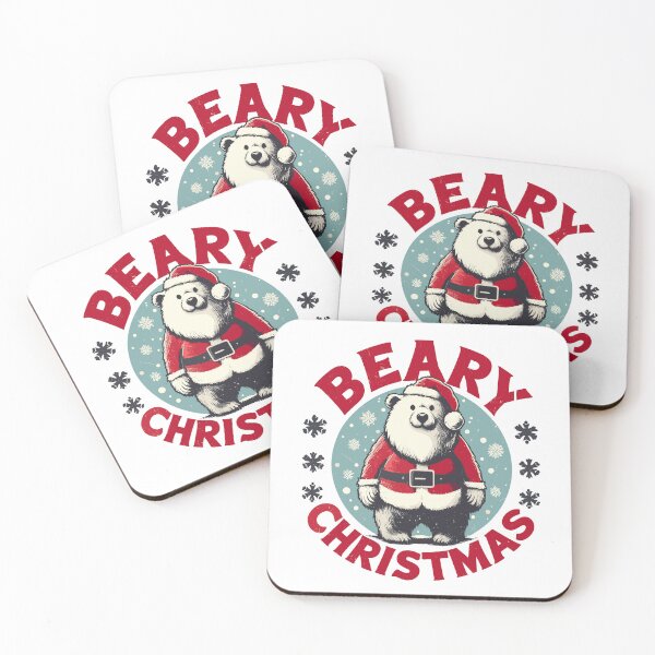 Item preview, Funny Beary Christmas designed and sold by TomFrontierArt.