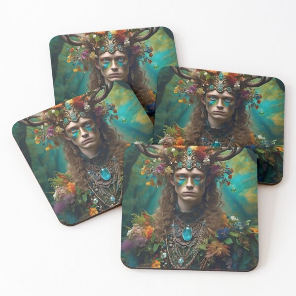 Item preview, Green Man, God Cernunnos. designed and sold by SoniaSarkali.