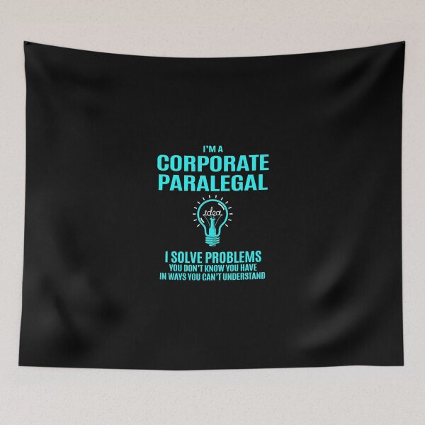 Item preview, Corporate Paralegal - I Solve Problems designed and sold by alphatinost.