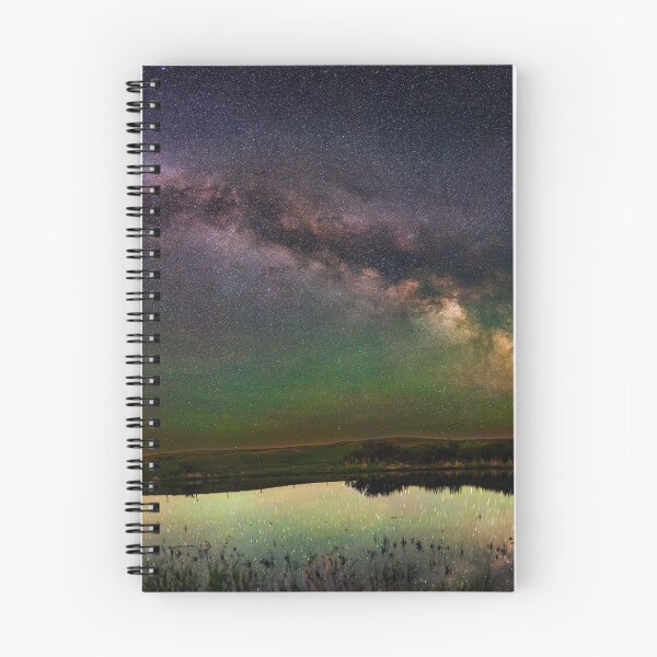 Item preview, Milky Way Galaxy Panorama over the water designed and sold by KristaNature.