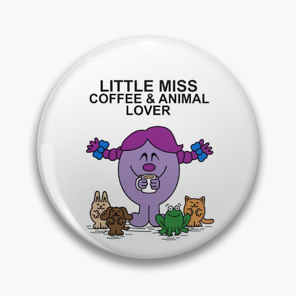 Item preview, Little Miss Coffee and Animal Lover designed and sold by Scat the cat.