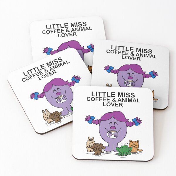Item preview, Little Miss Coffee and Animal Lover designed and sold by Scat the cat.