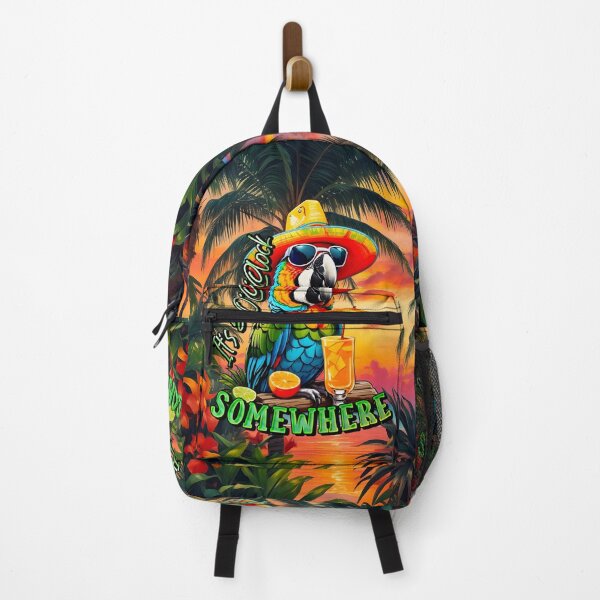 Item preview, It's 5 o'clock somewhere Tropical Parrot designed and sold by MindWave THC.