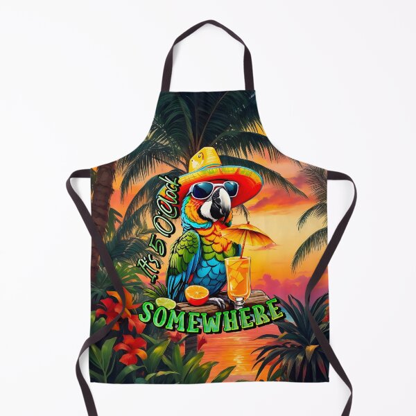 Item preview, It's 5 o'clock somewhere Tropical Parrot designed and sold by MindWave THC.