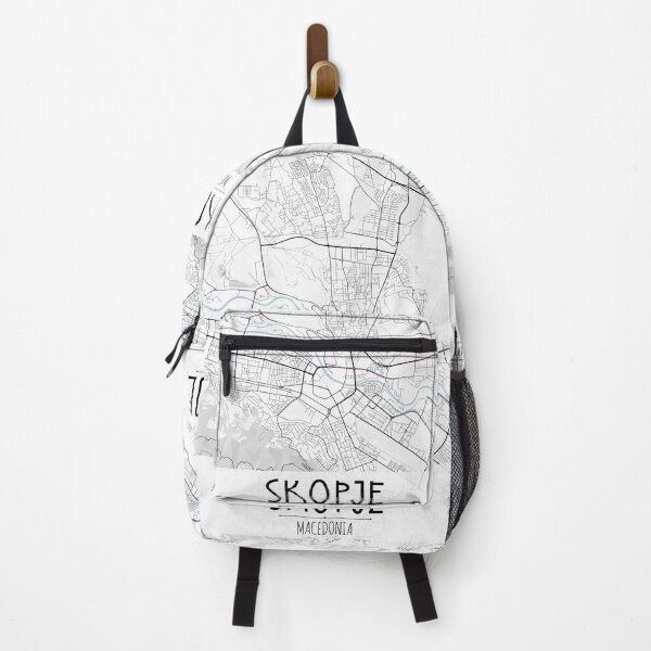 Item preview, Skopje Macedonia Map designed and sold by TravelWish.