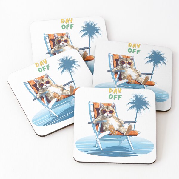 Item preview, Cat off Duty designed and sold by CrowdMagnet.