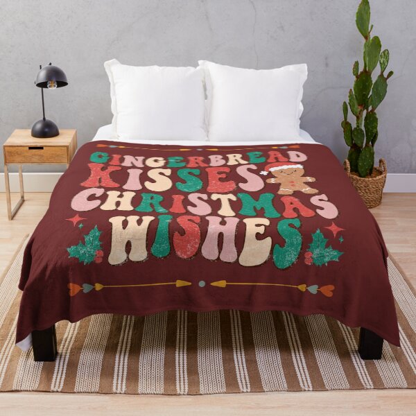 Item preview, Gingerbread Kisses Christmas Wishes - Christmas Design designed and sold by Jollys-ArtShop.