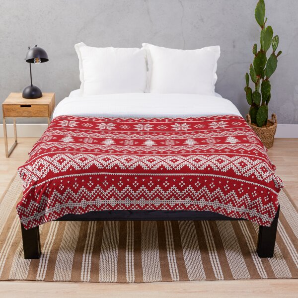Item preview, patrón de Navidad rojo. designed and sold by rawlex.