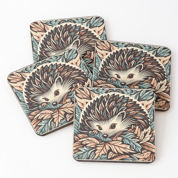 Item preview, Porcupine in the Leaves designed and sold by scollins5.
