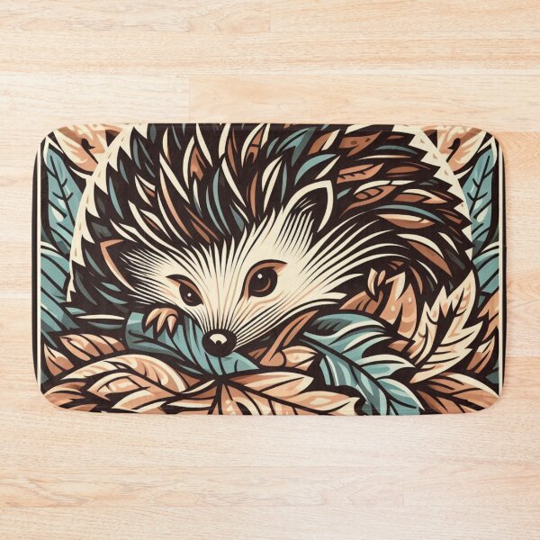 Item preview, Porcupine in the Leaves designed and sold by scollins5.