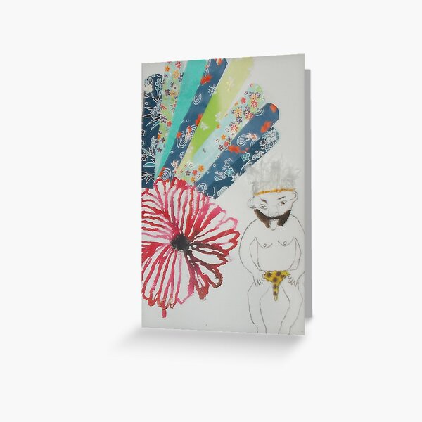 Bes walked in Greeting Card