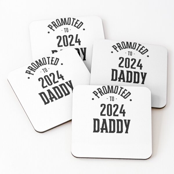 Item preview, Promoted To Daddy 2024 Matching Pregnancy Announcement designed and sold by Arinassart.