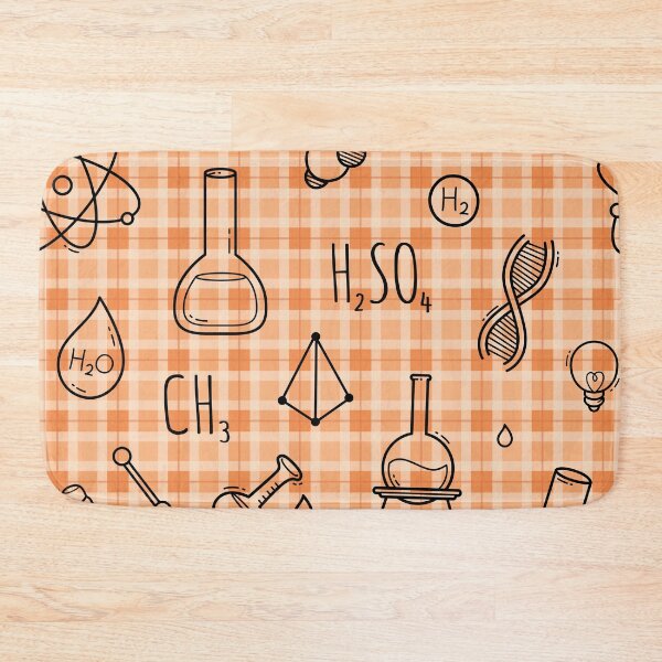 Item preview, A Seamless Pattern of Science Icons designed and sold by OrangeMG.
