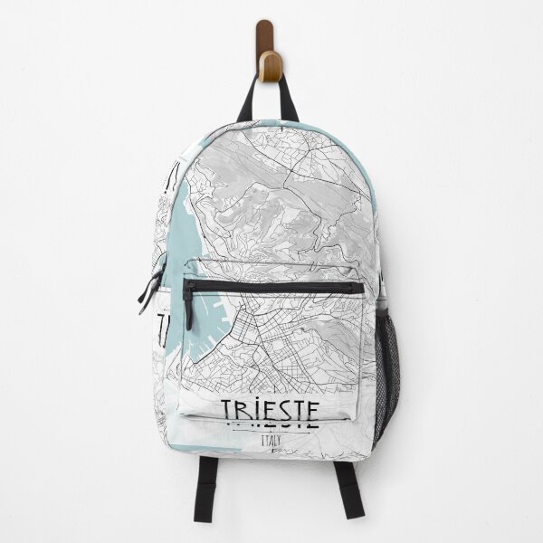 Item preview, Trieste Italy Map designed and sold by TravelWish.
