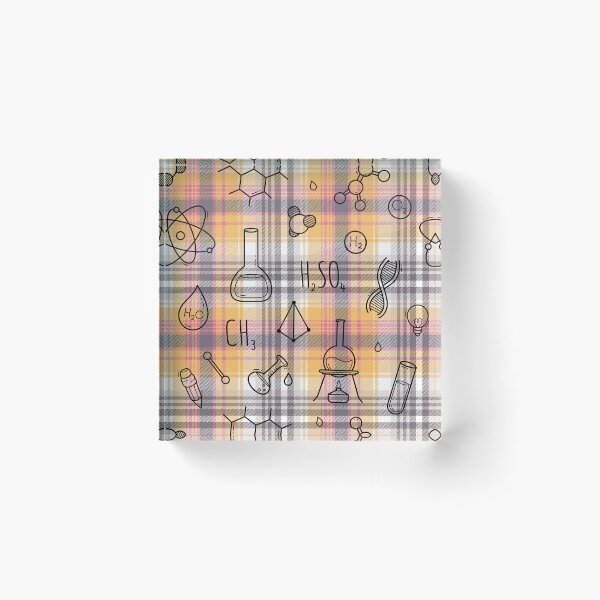Item preview, A Seamless Pattern of Science Icons designed and sold by OrangeMG.