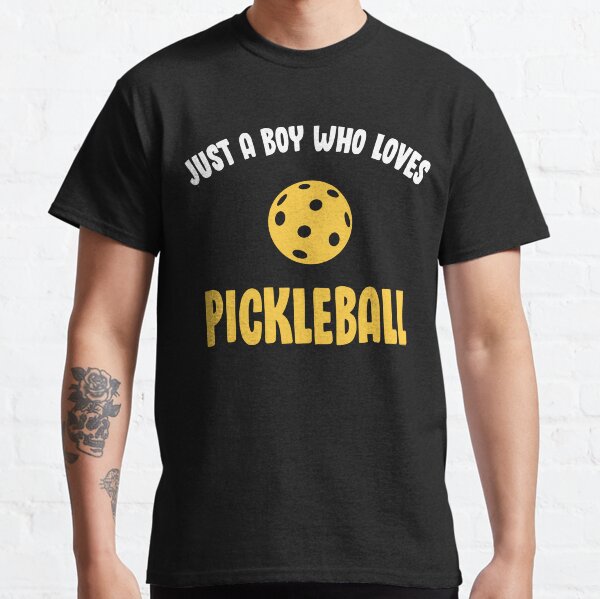 Item preview, Just A Boy Who Loves Pickleball Vintage Funny Dink Player designed and sold by StreetFooD.
