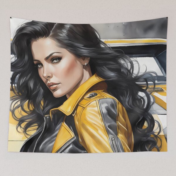 Item preview, Woman in Motion: Digital Art that Captures the Dynamics of Modern Life designed and sold by Artedig.