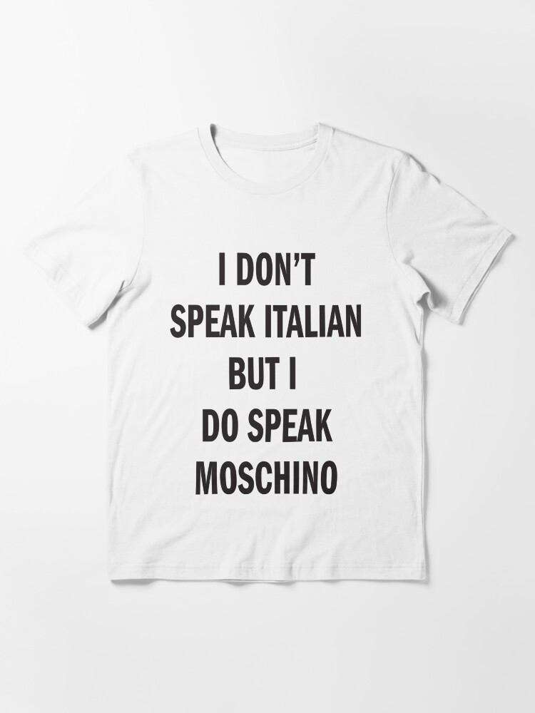 moschino italian