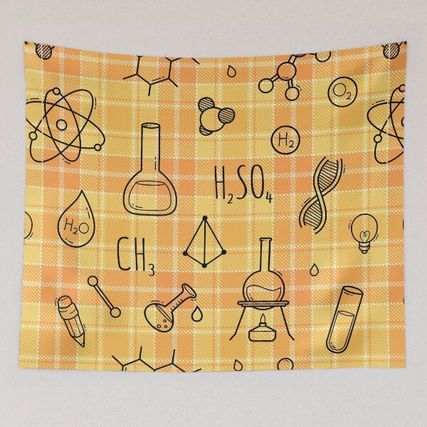 Item preview, Quirky Science Doodles: A Seamless Pattern of Science Icons designed and sold by OrangeMG.