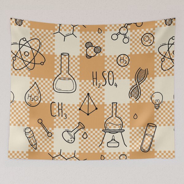 Item preview, Quirky Science Doodles: A Seamless Pattern of Science Icons designed and sold by OrangeMG.