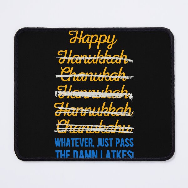 Item preview, Funny Happy Hanukkah Chanukah Gifts designed and sold by artworkbyrihen.